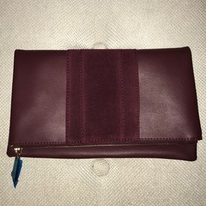Summer & Rose maroon clutch